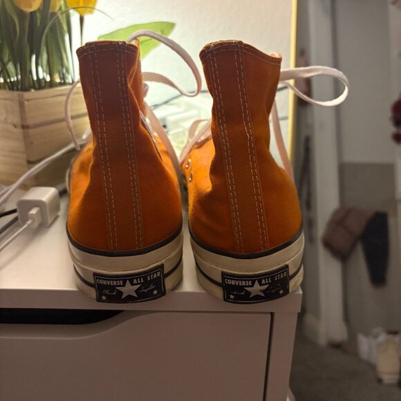 Orange Chuck Taylors Size Women's 11 - Picture 6 of 6